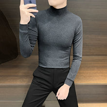 Load image into Gallery viewer, Half Turtleneck Warm Bottoming Shirt