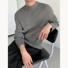 Load image into Gallery viewer, Slim Fit Half Turtleneck Base Knit Sweater