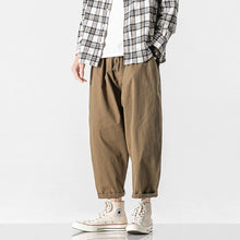 Load image into Gallery viewer, Retro Straight Loose Cropped Trousers