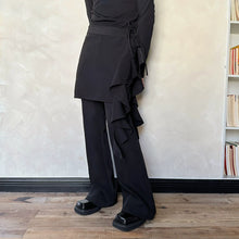 Load image into Gallery viewer, Removable Multi-layered Pleated Skirt Casual Pants