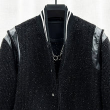 Load image into Gallery viewer, Baseball Collar Gold Dot Warm Jacket