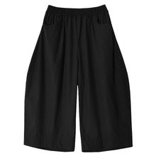 Load image into Gallery viewer, Black High Waist Loose Wide Leg Pants