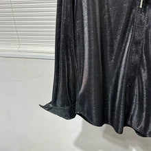 Load image into Gallery viewer, Silver Sequined Shirt