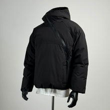 Load image into Gallery viewer, Diagonal Zipper Hooded Cotton-padded Jacket