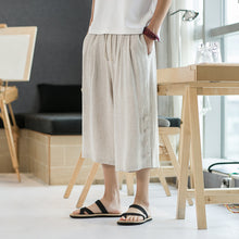 Load image into Gallery viewer, Button Loose Casual Harem Pants