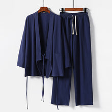 Load image into Gallery viewer, Linen Shirt Two Piece Suit