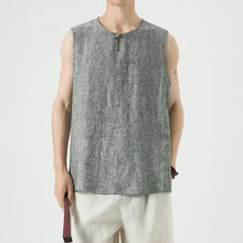 Load image into Gallery viewer, Linen Vintage Loose Vest