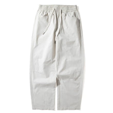 Load image into Gallery viewer, Elastic Waist Drawstring Loose Straight Leg Pants