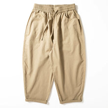 Load image into Gallery viewer, Casual Lightweight Cropped Wide-leg Pants