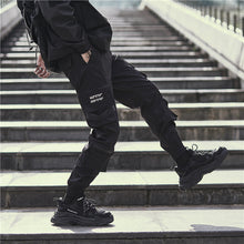 Load image into Gallery viewer, Multi-pocket Dark Skinny Pants
