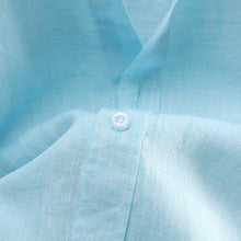 Load image into Gallery viewer, Lapel Linen Loose Thin Casual Shirt