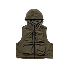 Load image into Gallery viewer, Hooded Multi-pocket Outdoor Functional Work Vest