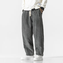Load image into Gallery viewer, Loose Corduroy Harem Pants