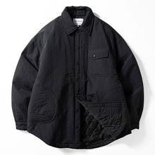 Load image into Gallery viewer, Quilted Loose Casual Lapel Coat