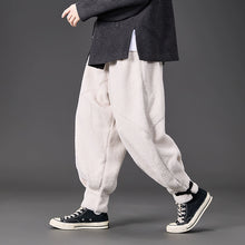 Load image into Gallery viewer, Thickened Faux Lamb Wool Loose Casual Harem Pants