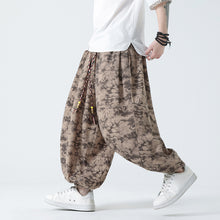 Load image into Gallery viewer, Loose Zen Embroidered Wide Leg Pants