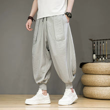 Load image into Gallery viewer, Ice Silk Flowy Loose-fitting Casual Pants