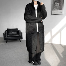 Load image into Gallery viewer, Retro Twist Loose Over-the-knee Windbreaker Jacket