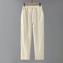 Load image into Gallery viewer, Ramie Straight Vintage Linen Pants