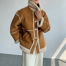 Load image into Gallery viewer, Retro Metal Button Cotton Jacket