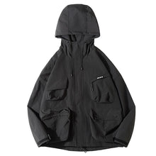 Load image into Gallery viewer, Hooded Loose-fitting Windproof Casual Jacket