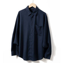 Load image into Gallery viewer, Linen Drape Loose Casual Shirt