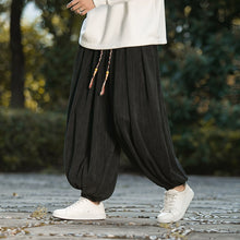 Load image into Gallery viewer, Wheat Ear Pattern Corduroy Wide-leg Pants