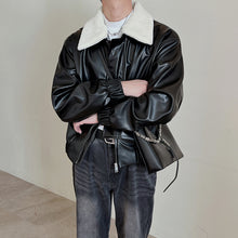 Load image into Gallery viewer, Pilot Pu leather Short Jacket