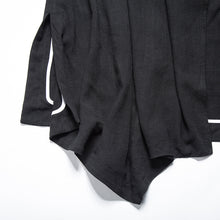 Load image into Gallery viewer, Retro Cotton Linen Mid-length Cape Jacket