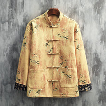 Load image into Gallery viewer, 【Lan Ting Xu】Button Calligraphy Tea Zen Shirt Top