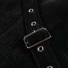 Load image into Gallery viewer, Corduroy Lace Up Buttoned Jacket