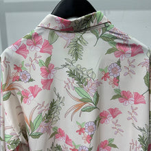 Load image into Gallery viewer, Retro Print Loose Non-iron Drape Shirt