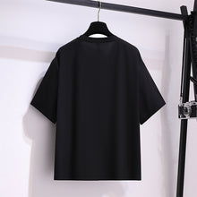 Load image into Gallery viewer, Irregular Suit Button Pocket Short Sleeve T-shirt