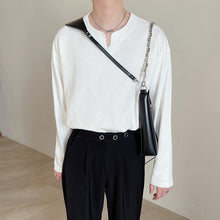 Load image into Gallery viewer, V-neck Loose Shoulder Sleeve Sweatshirt