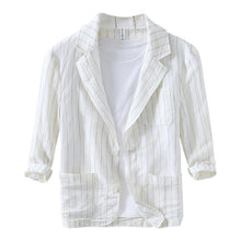 Load image into Gallery viewer, Solid Color Loose Three-quarter Sleeve Jacket