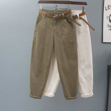 Load image into Gallery viewer, High Waist Loose Harem Casual Pants