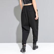 Load image into Gallery viewer, High-waisted Spliced casual Harem Pants