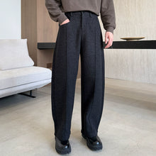 Load image into Gallery viewer, Thickened Woolen Curved Loose Casual Trousers