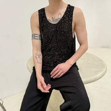Load image into Gallery viewer, Sequin Sleeveless Casual Vest