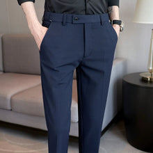 Load image into Gallery viewer, Invisible Elastic Waist Casual Trousers