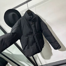 Load image into Gallery viewer, Stand Collar Loose Thick Cotton Jacket