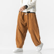 Load image into Gallery viewer, Loose Corduroy Harem Pants