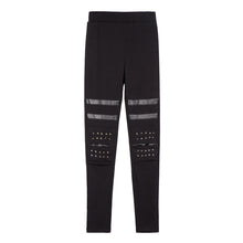 Load image into Gallery viewer, Slim Studded PU Leggings Pants