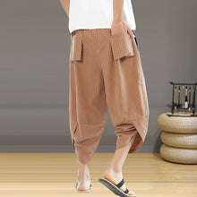Load image into Gallery viewer, Striped Carrot Loose Wide-leg Casual Pants