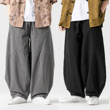 Load image into Gallery viewer, Linen Casual Lantern Wide-leg Pants