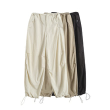 Load image into Gallery viewer, Drawstring High Waist Pocket Trousers