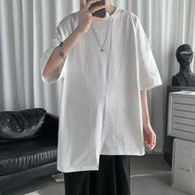 Load image into Gallery viewer, Irregular Short Sleeve T-shirt