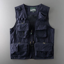 Load image into Gallery viewer, Multi-pocket Loose Casual Work Vest