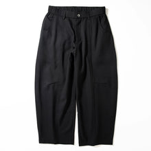 Load image into Gallery viewer, Flowy Wide-leg Straight Cropped Trousers