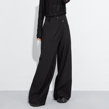 Load image into Gallery viewer, Irregular Loose High-waisted Wide-leg Casual Pants